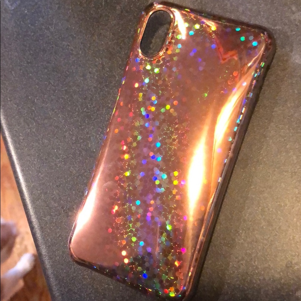 IPhone X sparkle Case